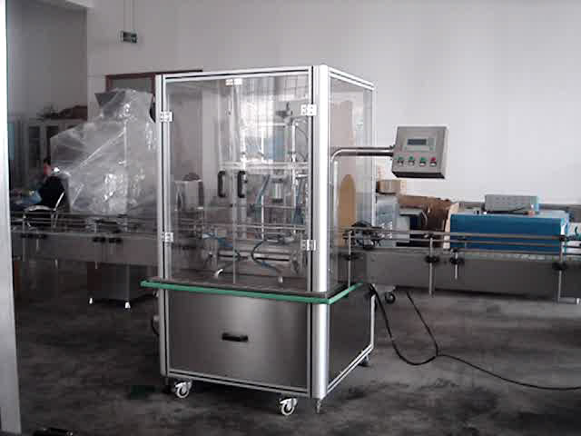 雙計量全自動定量食用油灌裝機相關產品